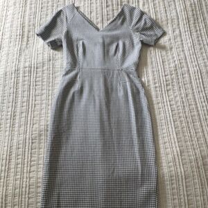 Banana Republic Checked Pencil Dress (XS - 2)